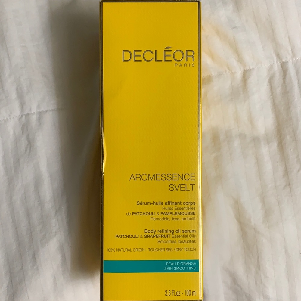 Decleor Paris- aromessence svelt. Body refining oil serum patchouli & grapefruit